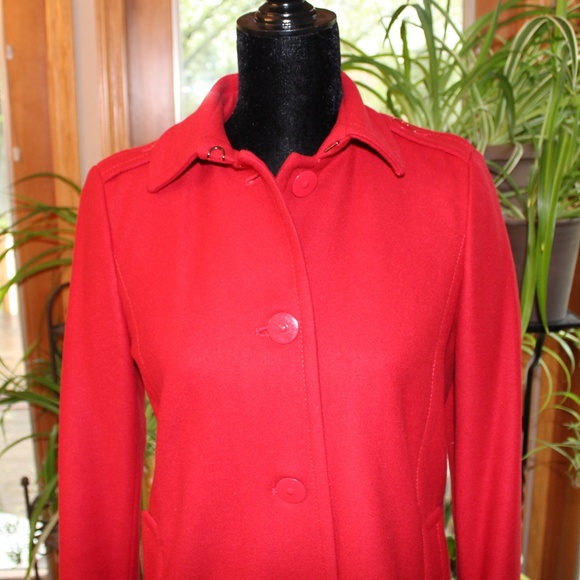 Liz Claiborne Wool Jacket Sz Small - Picture 3 of 10